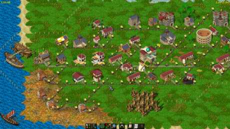 Widelands - Screen zum Spiel Widelands.