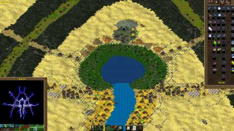 Widelands: Screen zum Spiel Widelands.