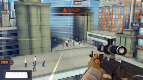 Sniper 3D Assassin: Free to Play: Screen zum Spiel Sniper 3D Assassin: Free to Play.