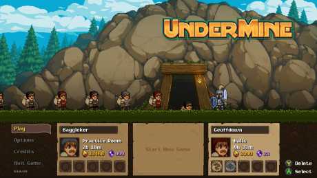 UnderMine - Screen zum Spiel UnderMine.