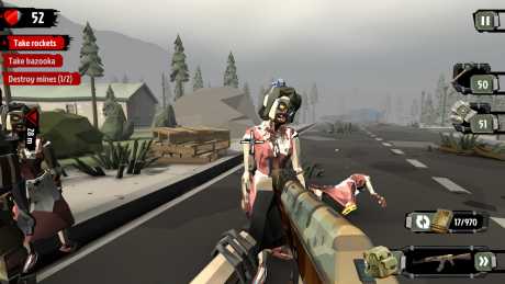 Walking Zombie 2: Screen zum Spiel Walking Zombie 2.