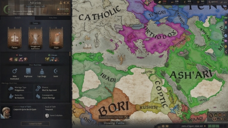 Crusader Kings III: Screen zum Spiel Crusader Kings III.