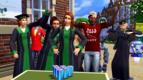 Die Sims 4: An die Uni! - Screen zum Spiel  Die Sims 4: An die Uni!.