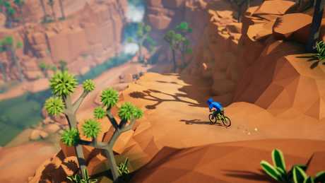 Lonely Mountains: Downhill - Screen zum Spiel Lonely Mountains: Downhill.