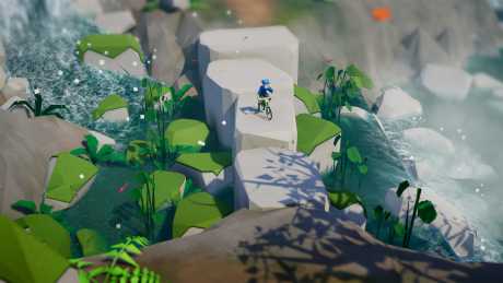 Lonely Mountains: Downhill - Screen zum Spiel Lonely Mountains: Downhill.