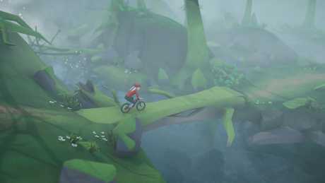 Lonely Mountains: Downhill: Screen zum Spiel Lonely Mountains: Downhill.