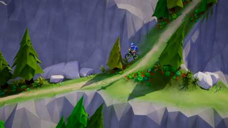 Lonely Mountains: Downhill - Screen zum Spiel Lonely Mountains: Downhill.