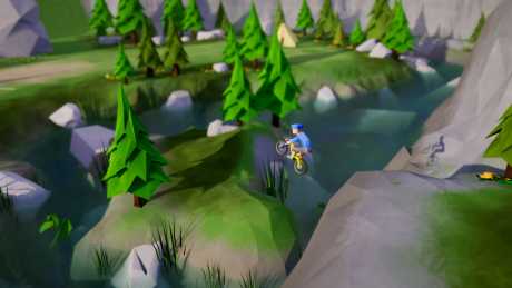 Lonely Mountains: Downhill: Screen zum Spiel Lonely Mountains: Downhill.