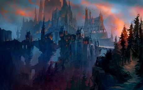 World of Warcraft: Shadowlands - Artwork zum World of Warcraft Addon Shadowlands.