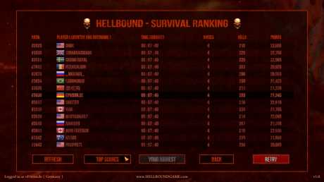 Hellbound: Survival Mode - Hellbound - Survival Ranking - #3936 - Eprison.de - 205 - 21345