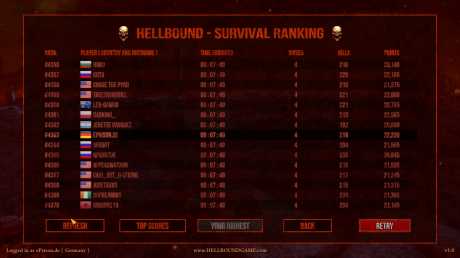 Hellbound: Survival Mode - Hellbound: Survival Mode: Hellbound - Survival Ranking - #4363 - Eprison.de - 218- 22220