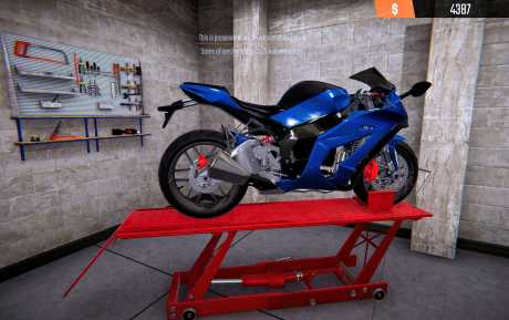 Biker Garage: Mechanic Simulator - Screen zum Spiel Biker Garage: Mechanic Simulator.