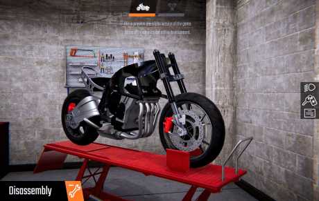 Biker Garage: Mechanic Simulator - Screen zum Spiel Biker Garage: Mechanic Simulator.