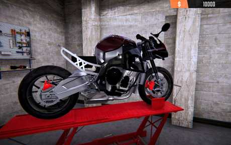 Biker Garage: Mechanic Simulator - Screen zum Spiel Biker Garage: Mechanic Simulator.