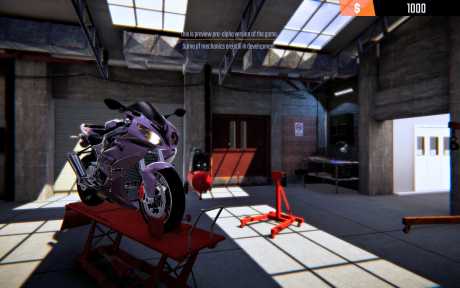 Biker Garage: Mechanic Simulator - Screen zum Spiel Biker Garage: Mechanic Simulator.