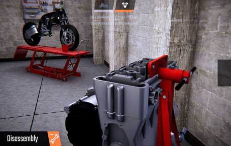 Biker Garage: Mechanic Simulator - Screen zum Spiel Biker Garage: Mechanic Simulator.