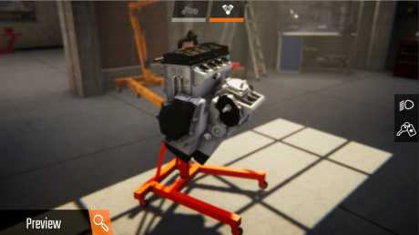 Biker Garage: Mechanic Simulator - Screen zum Spiel Biker Garage: Mechanic Simulator.