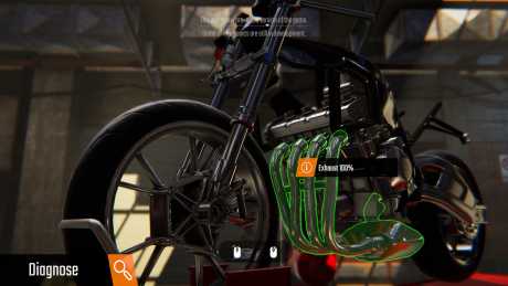 Biker Garage: Mechanic Simulator - Screen zum Spiel Biker Garage: Mechanic Simulator.