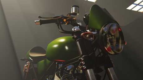 Biker Garage: Mechanic Simulator: Screen zum Spiel Biker Garage: Mechanic Simulator.