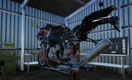 Biker Garage: Mechanic Simulator: Screen zum Spiel Biker Garage: Mechanic Simulator.