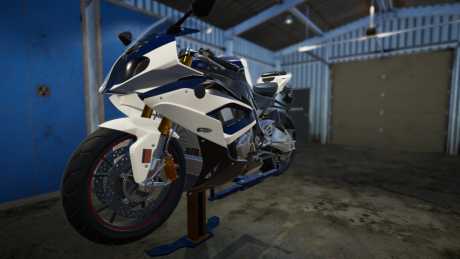 Biker Garage: Mechanic Simulator: Screen zum Spiel Biker Garage: Mechanic Simulator.