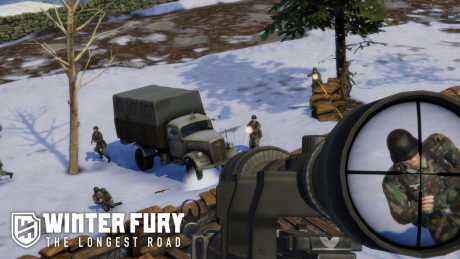 Winter Fury: Longest Road: Screen zum Spiel Winter Fury: Longest Road.