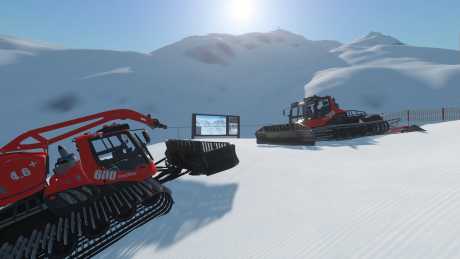 Winter Resort Simulator: Screen zum Spiel Winter Resort Simulator.