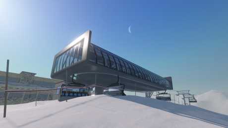 Winter Resort Simulator: Screen zum Spiel Winter Resort Simulator.