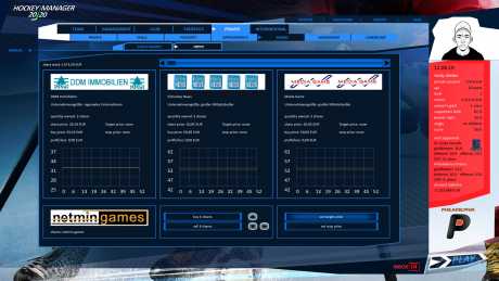 Eishockey Manager 20|20 - Screen zum Spiel Hockey Manager 20|20.