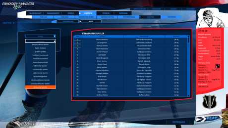 Eishockey Manager 20|20 - Screen zum Spiel Hockey Manager 20|20.