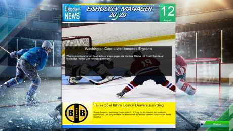 Eishockey Manager 20|20 - Screen zum Spiel Hockey Manager 20|20.