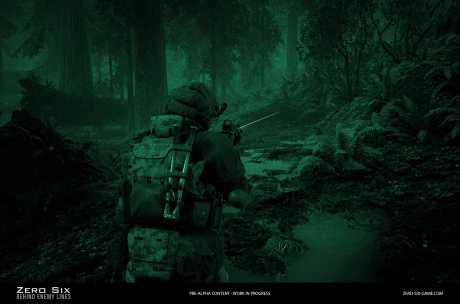 Zero Six - Behind Enemy Lines: Screen zum Spiel Zero Six - Behind Enemy Lines.