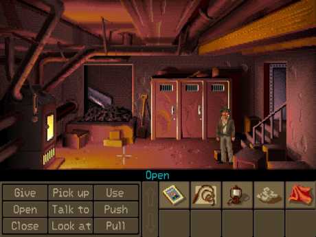 Indiana Jones and the Fate of Atlantis - Screen zum Spiel Indiana Jones and the Fate of Atlantis.