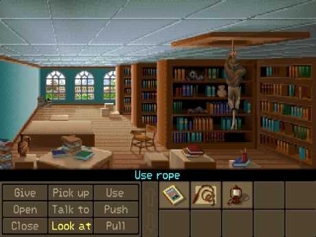 Indiana Jones and the Fate of Atlantis: Screen zum Spiel Indiana Jones and the Fate of Atlantis.