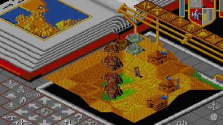 Populous: Screen zum Spiel Populous.