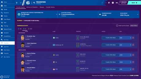 Football Manager 2020: Screen zum Spiel Football Manager 2020.