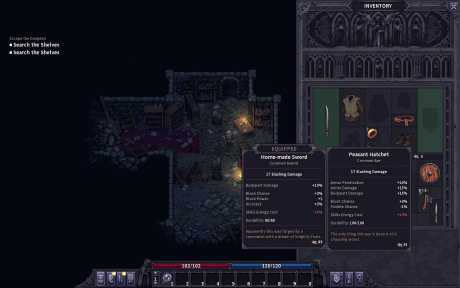 Stoneshard: Prologue: Screen zum Spiel Stoneshard: Prologue.