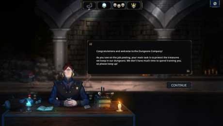 Legend of Keepers: Career of a Dungeon Master - Screen zum Spiel Legend of Keepers: Career of a Dungeon Master.