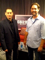 Call of Duty: Black Ops - Mark Lamia und Dan Bunting kurz vor der Präsentation von Call of Duty: Black Ops