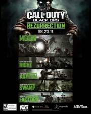 Call of Duty: Black Ops: Poster zum Zombie DLC Rezurrection