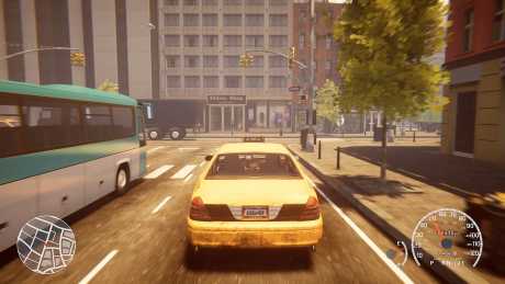 Taxi Simulator: Screen zum Spiel Taxi Simulator.
