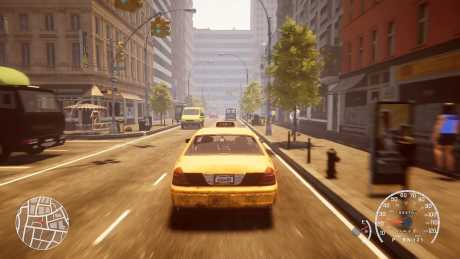 Taxi Simulator: Screen zum Spiel Taxi Simulator.