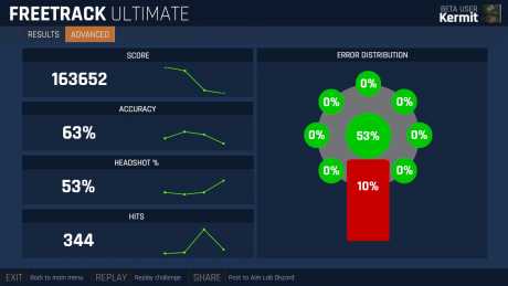 Aim Lab - Screen zum Spiel Aim Lab.