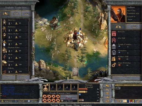 Age of Wonders Shadow Magic: Screen zum Spiel Age of Wonders Shadow Magic.