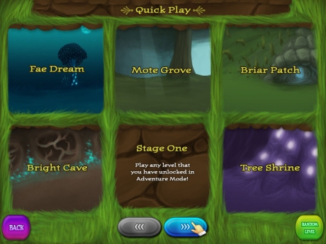 Faerie Solitaire: Screen zum Spiel Faerie Solitaire.