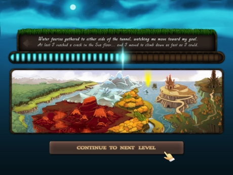 Faerie Solitaire - Screen zum Spiel Faerie Solitaire.