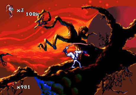 Earthworm Jim 2 - Screen zum Spiel Earthworm Jim 2.