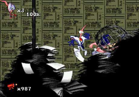 Earthworm Jim 2 - Screen zum Spiel Earthworm Jim 2.