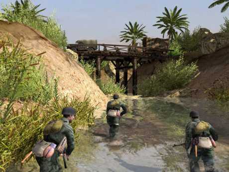 Men of War: Screen zum Spiel Men of War.