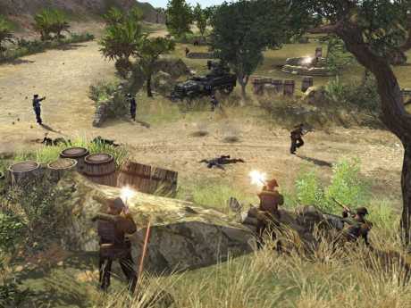 Men of War: Screen zum Spiel Men of War.